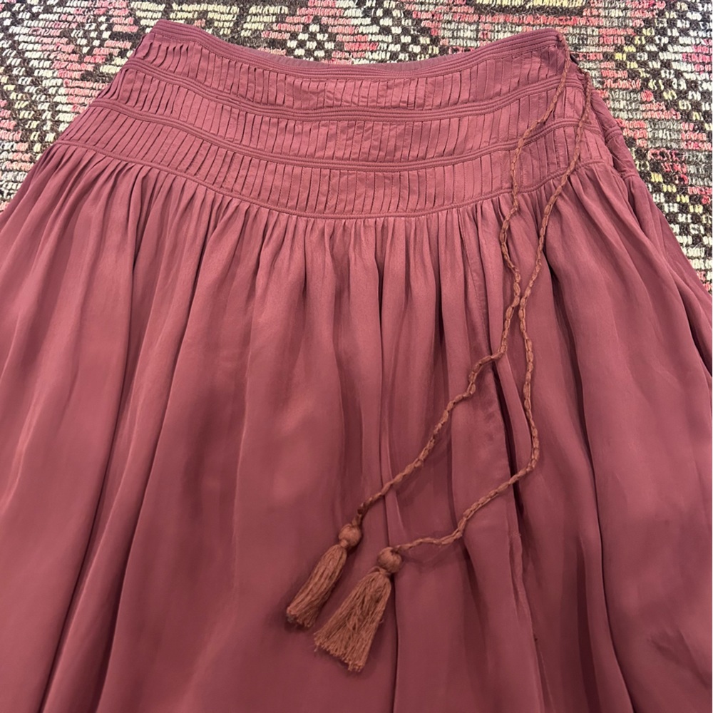 Sea NY Hemingway Micro-pleat Viscose Midi Skirt size 4 - Picture 3 of 5